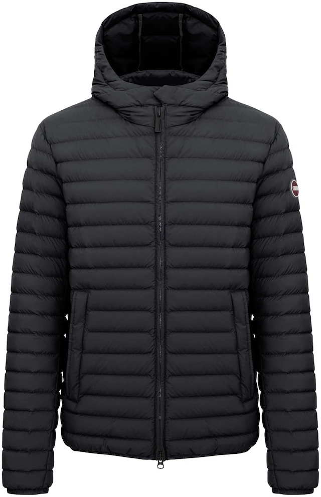 Colmar Leichtdaunenjacke mit Kapuze Zwei-Wege-Reißverschluss, Druckknopf an der Kapuze, Regular Fit