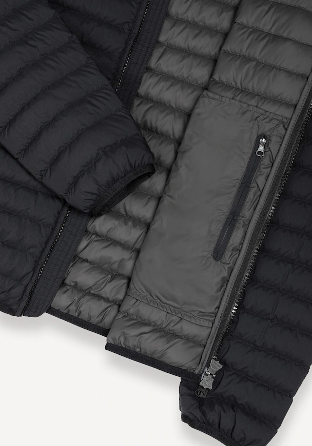 Colmar Leichtdaunenjacke mit Kapuze Zwei-Wege-Reißverschluss, Druckknopf an der Kapuze, Regular Fit