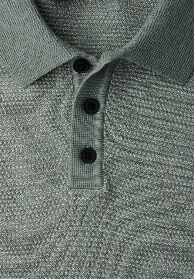 STREET ONE MEN Kurzarmpullover im soften Baumwoll-Mix