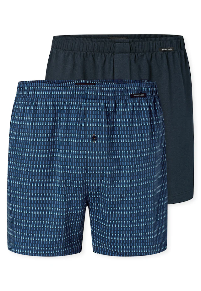 Schiesser Weiter Boxer »Boxershorts Multipack« unktionaler Knopfleiste und sichtbarem Knopf
