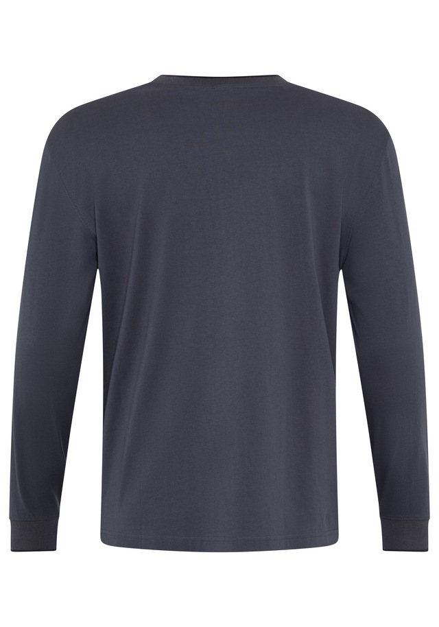 Man's World Plus Rundhalsshirt »auch in Grosse Größen bis Gr. 7XL« Regular Fit, mit langem Arm, bedruckt, für Casualmode