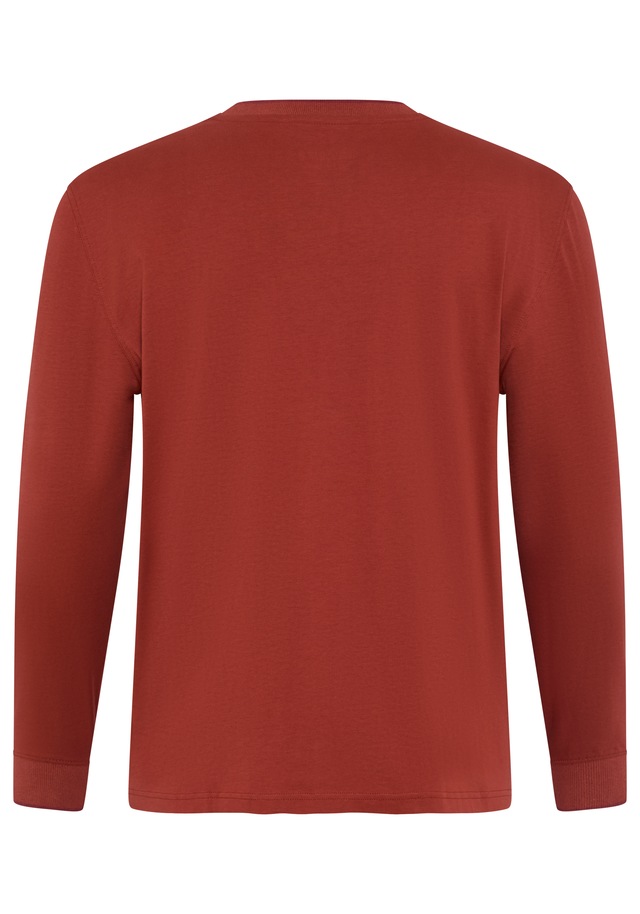 Man's World Plus Rundhalsshirt »auch in Grosse Größen bis Gr. 7XL« Regular Fit, mit langem Arm, bedruckt, für Casualmode