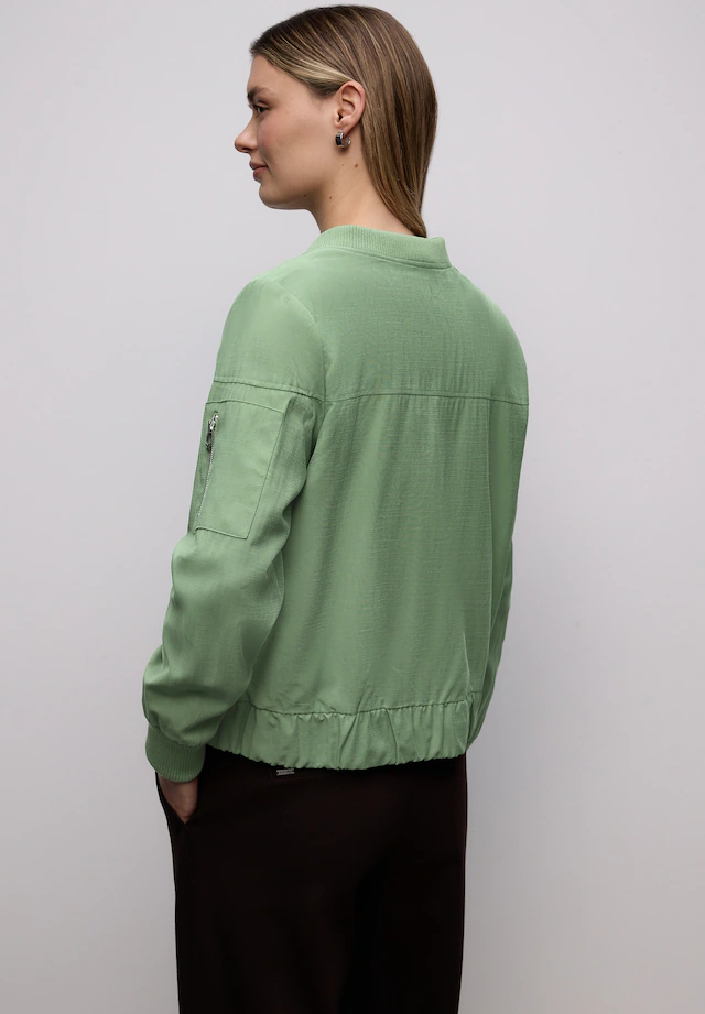 STREET ONE Blouson ohne Kapuze mit Rundhalsausschnitt