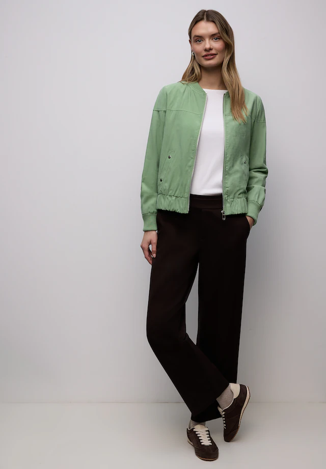 STREET ONE Blouson ohne Kapuze mit Rundhalsausschnitt