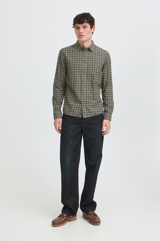 Blend Langarmhemd »BHCALLI SHIRT« Baumwolle, regular fit