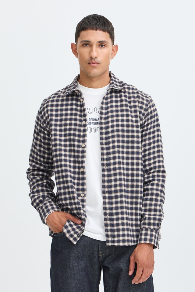Blend Langarmhemd »BHCALLI SHIRT« Baumwolle, regular fit