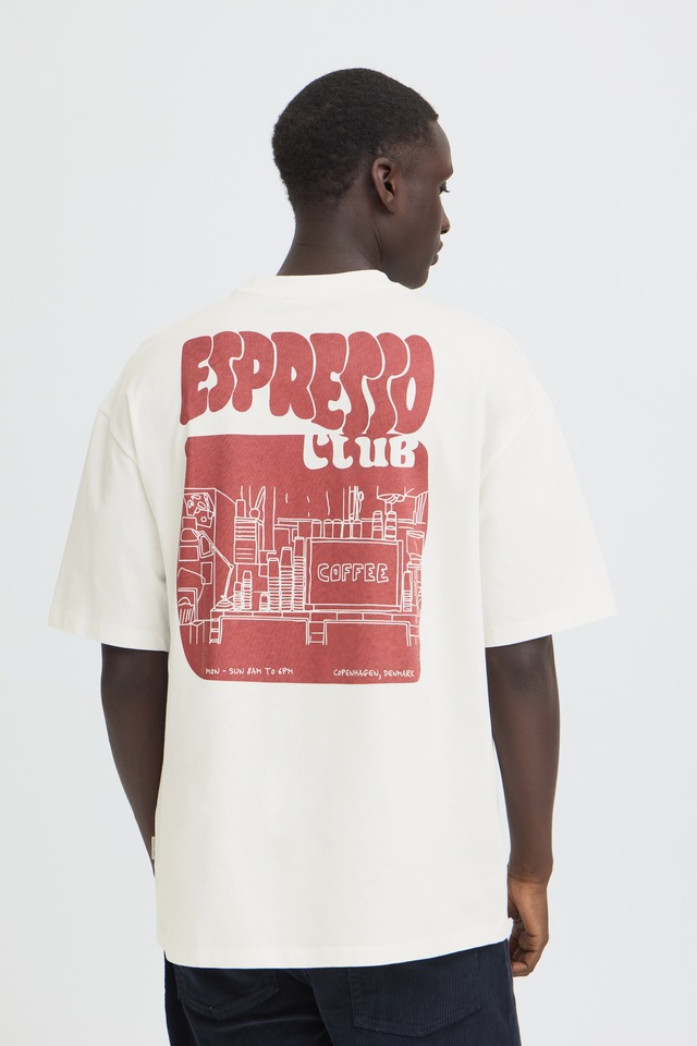 Blend Rundhalsshirt »BHKEEGAN S/S GRAPHIC TEE« Baumwolle, relaxed fit