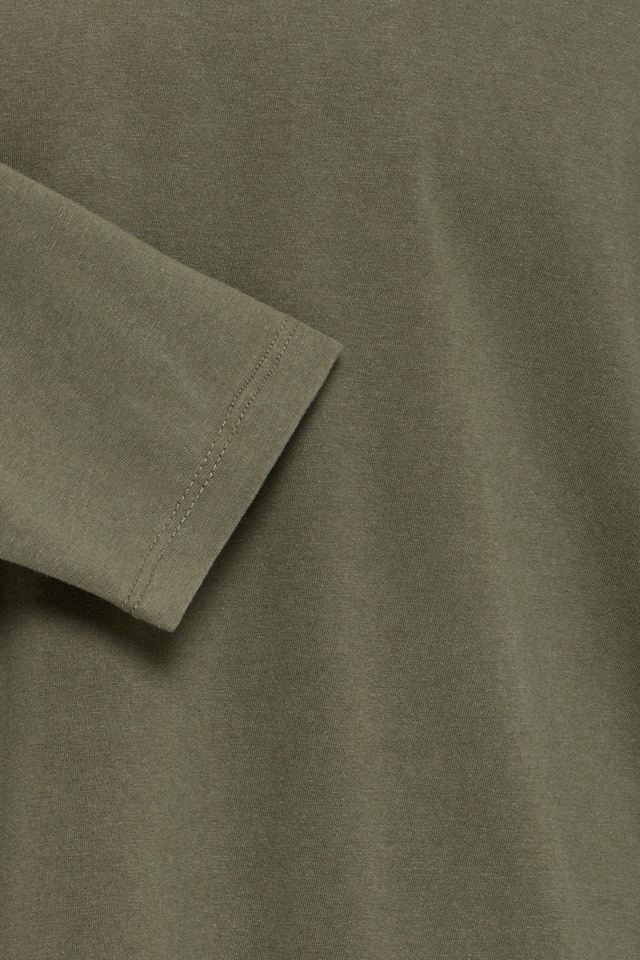 Blend Langarmshirt »BHKONSTANTIN L/S WASH O-NECK« Baumwolle, regular fit