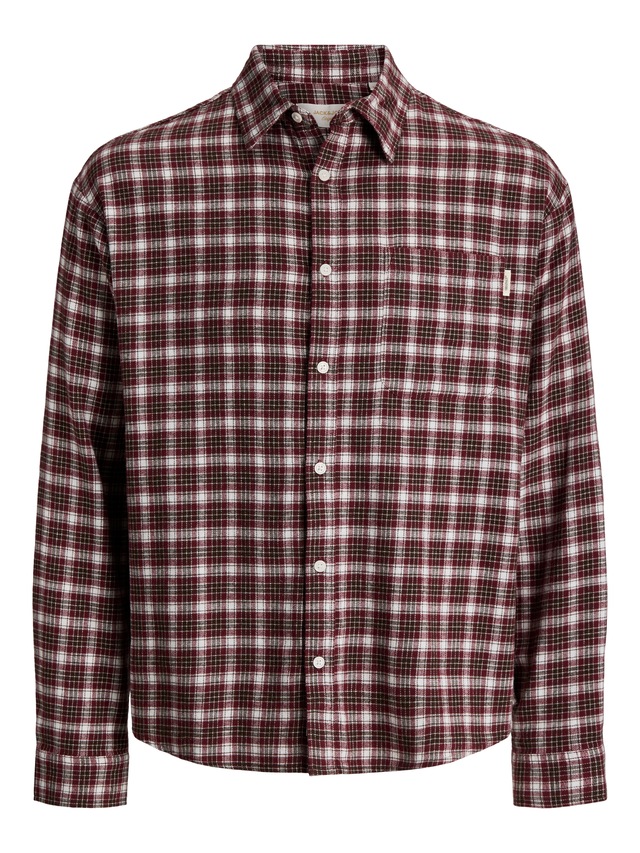 Jack & Jones PlusSize Langarmhemd »JORFREDERIKSBERG FLANNEL SHIRT L/S PLS« Baumwolle, regular fit