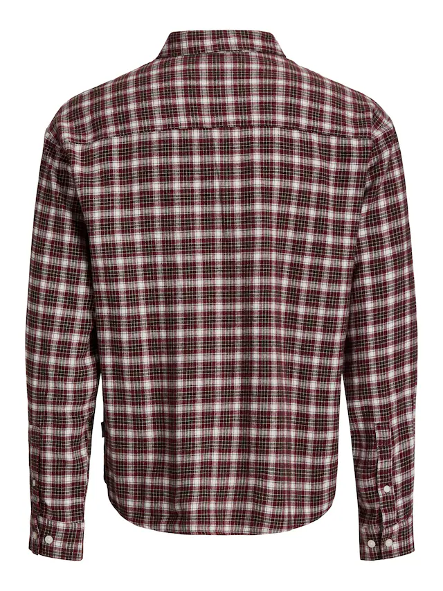 Jack & Jones PlusSize Langarmhemd »JORFREDERIKSBERG FLANNEL SHIRT L/S PLS« Baumwolle, regular fit
