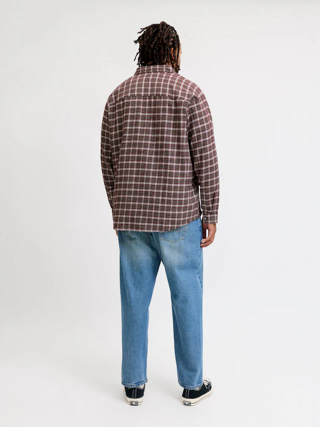 Jack & Jones PlusSize Langarmhemd »JORFREDERIKSBERG FLANNEL SHIRT L/S PLS« Baumwolle, regular fit