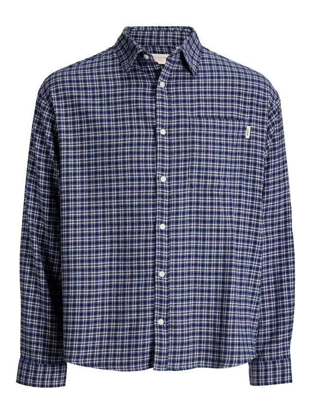 Jack & Jones PlusSize Langarmhemd »JORFREDERIKSBERG FLANNEL SHIRT L/S PLS« Baumwolle, regular fit