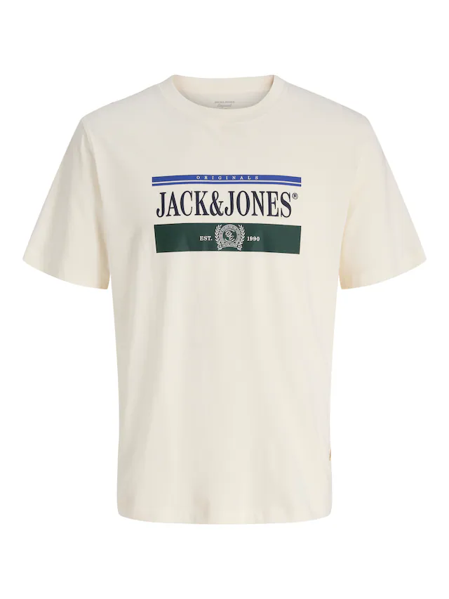 Jack & Jones PlusSize T-Shirt »JORFREDERIKSBERG GRAPHIC BOX TEE SS PLS« Baumwolle, regular fit