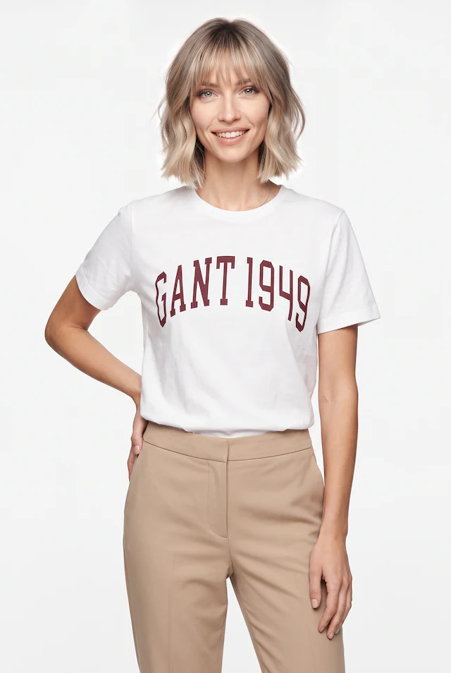 Gant T-Shirt »REGULAR GRAPHIC« regular fit, Single Jersey