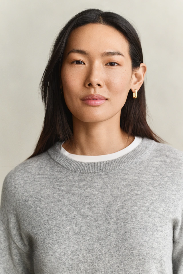 Gant Strickpullover »SUPERFINE LAMBSWOOL C-NECK« aus feiner Wolle
