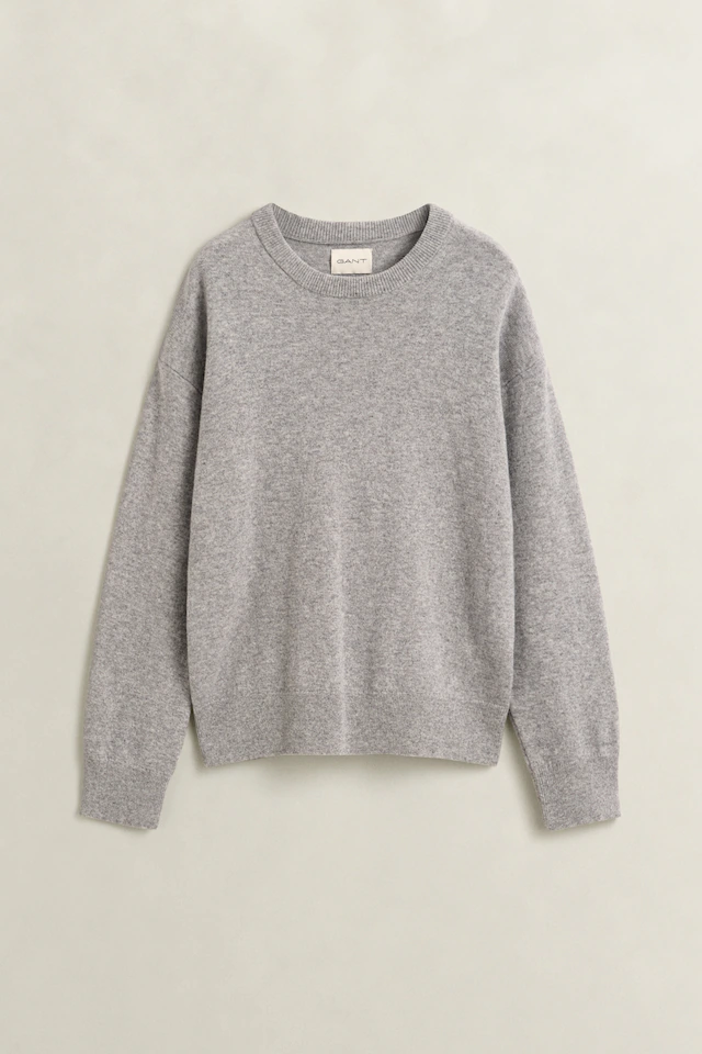 Gant Strickpullover »SUPERFINE LAMBSWOOL C-NECK« aus feiner Wolle