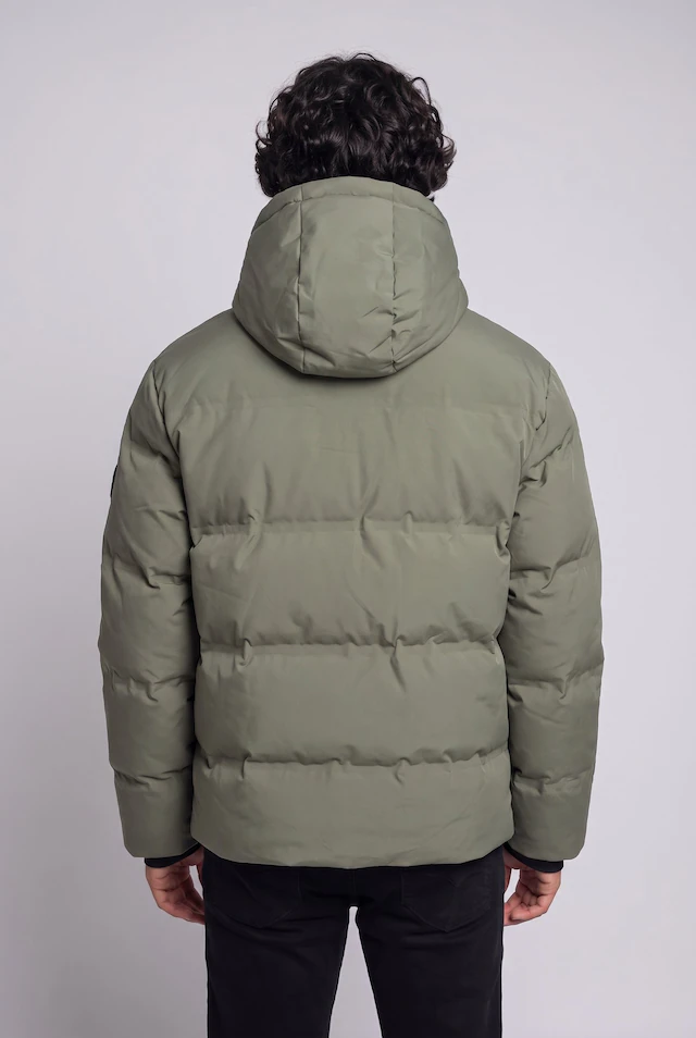 Jack & Jones Steppjacke »JCOTRACE ALPHA PUFFER JACKET« mit Kapuze Kunstfaser, regular fit