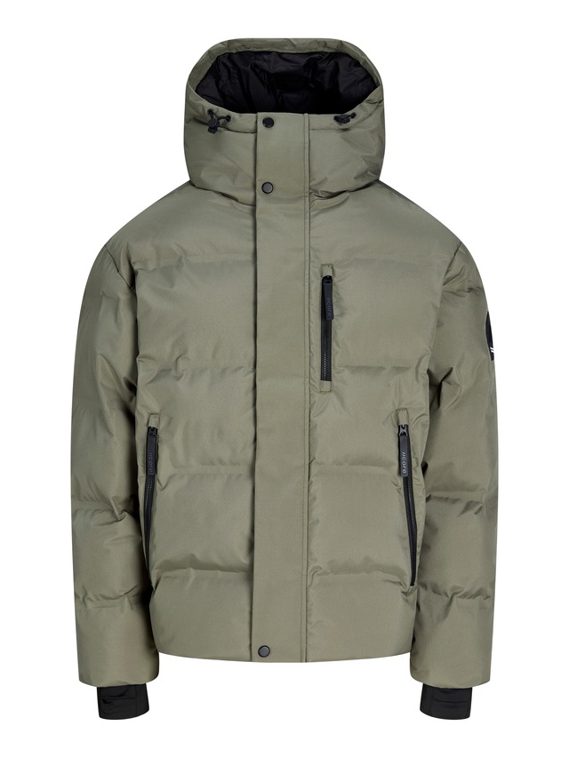 Jack & Jones Steppjacke »JCOTRACE ALPHA PUFFER JACKET« mit Kapuze Kunstfaser, regular fit