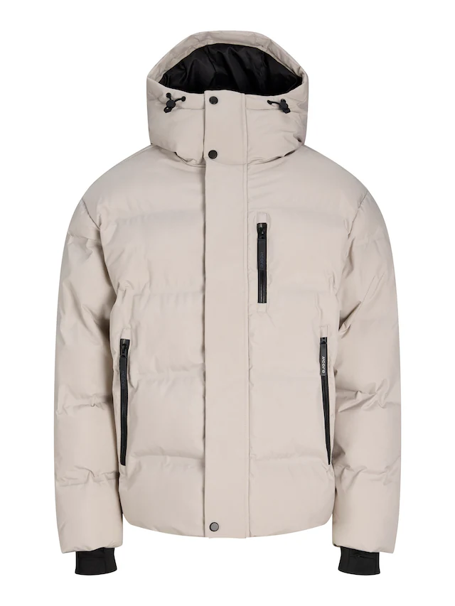Jack & Jones Steppjacke »JCOTRACE ALPHA PUFFER JACKET« mit Kapuze Kunstfaser, regular fit