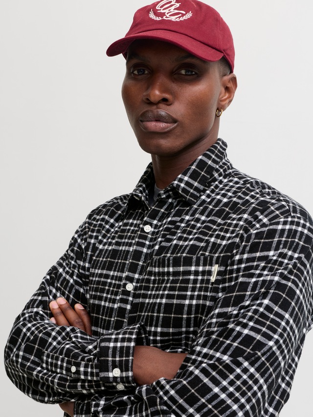 Jack & Jones Langarmhemd »JORFREDERIKSBERG FLANNEL SHIRT L/S« Baumwolle, regular fit