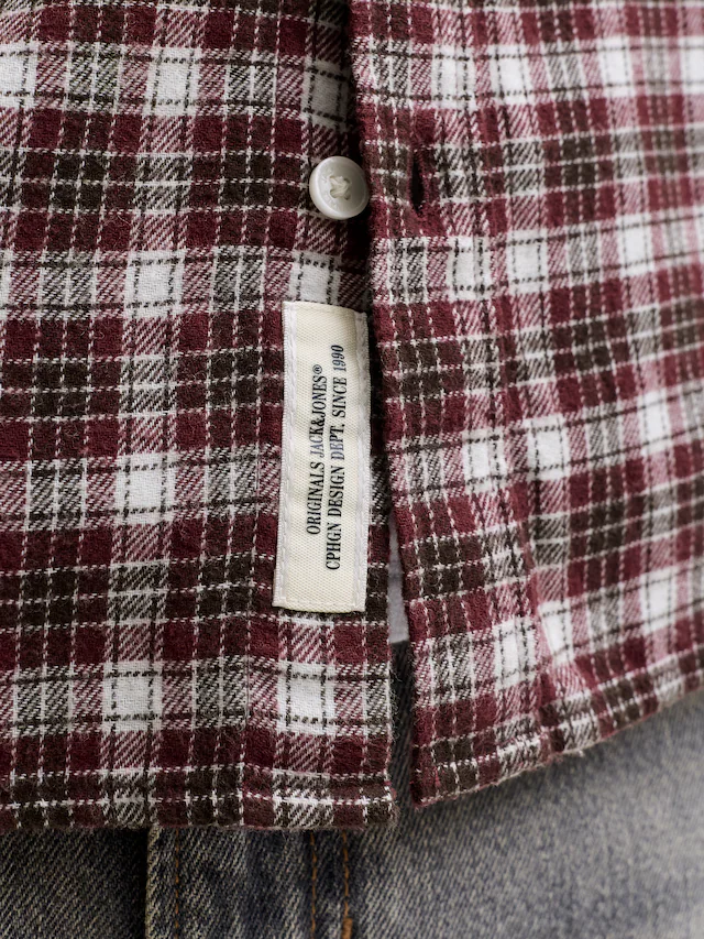 Jack & Jones Langarmhemd »JORFREDERIKSBERG FLANNEL SHIRT L/S« Baumwolle, regular fit
