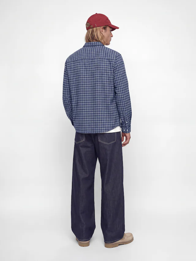 Jack & Jones Langarmhemd »JORFREDERIKSBERG FLANNEL SHIRT L/S« Baumwolle, regular fit