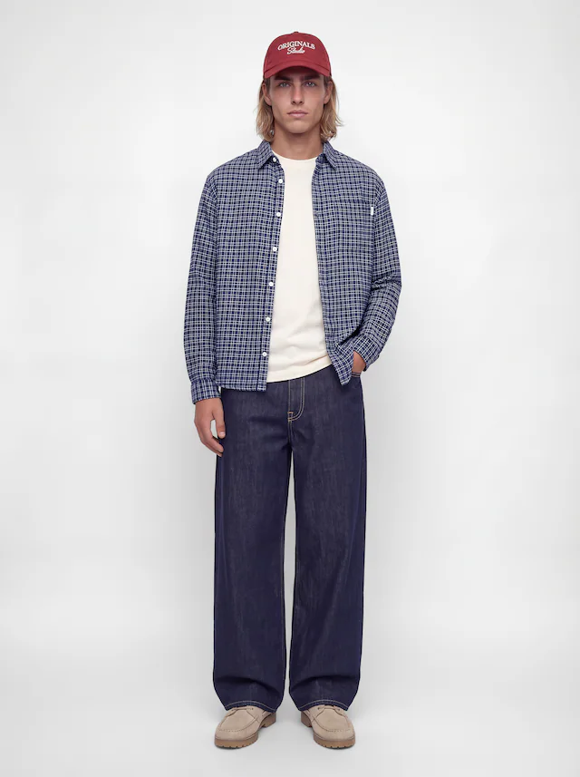 Jack & Jones Langarmhemd »JORFREDERIKSBERG FLANNEL SHIRT L/S« Baumwolle, regular fit