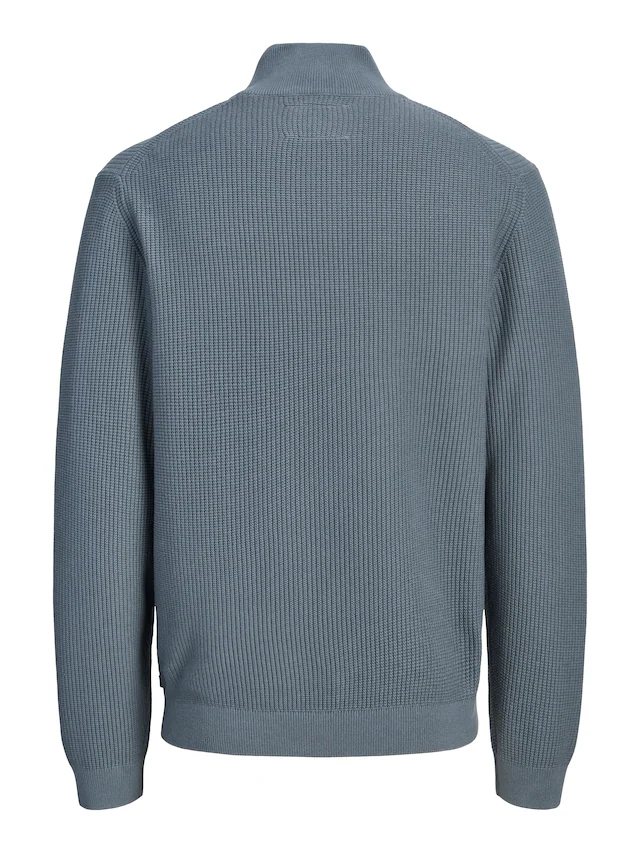 Jack & Jones Troyer »JPRBLACONNOR KNIT HALF ZIP« Baumwolle, regular fit