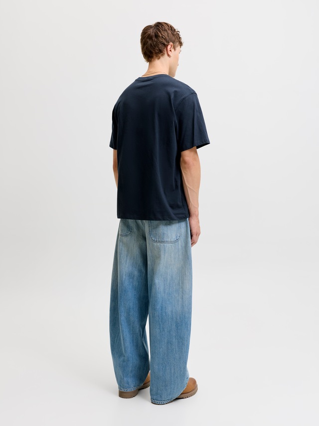 Jack & Jones Rundhalsshirt »JORFREDERIKSBERG BOLD BRANDING TEE SS CN« Baumwolle, regular fit