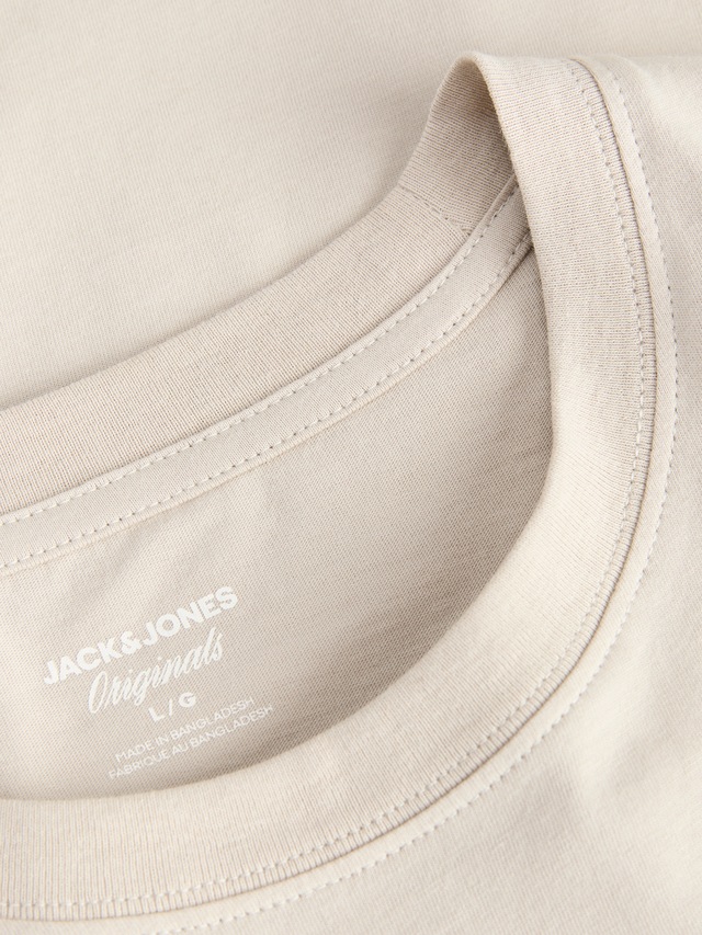 Jack & Jones T-Shirt »JORFREDERIKSBERG BRANDING TEE SS CN FST« Baumwolle, regular fit