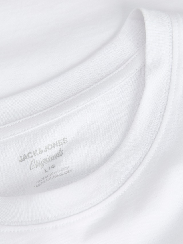 Jack & Jones T-Shirt »JORFREDERIKSBERG BRANDING TEE SS CN FST« Baumwolle, regular fit