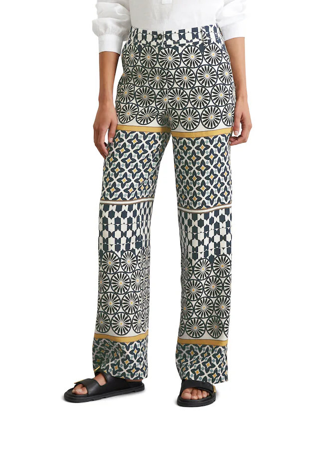 Marc O'Polo Chinohose »mit lässigem Allover-Print«