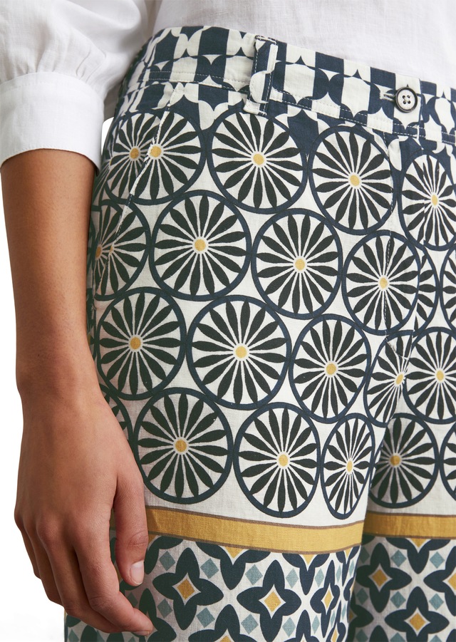 Marc O'Polo Chinohose »mit lässigem Allover-Print«