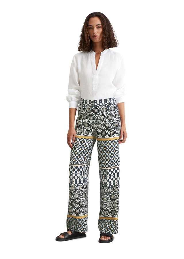 Marc O'Polo Chinohose »mit lässigem Allover-Print«