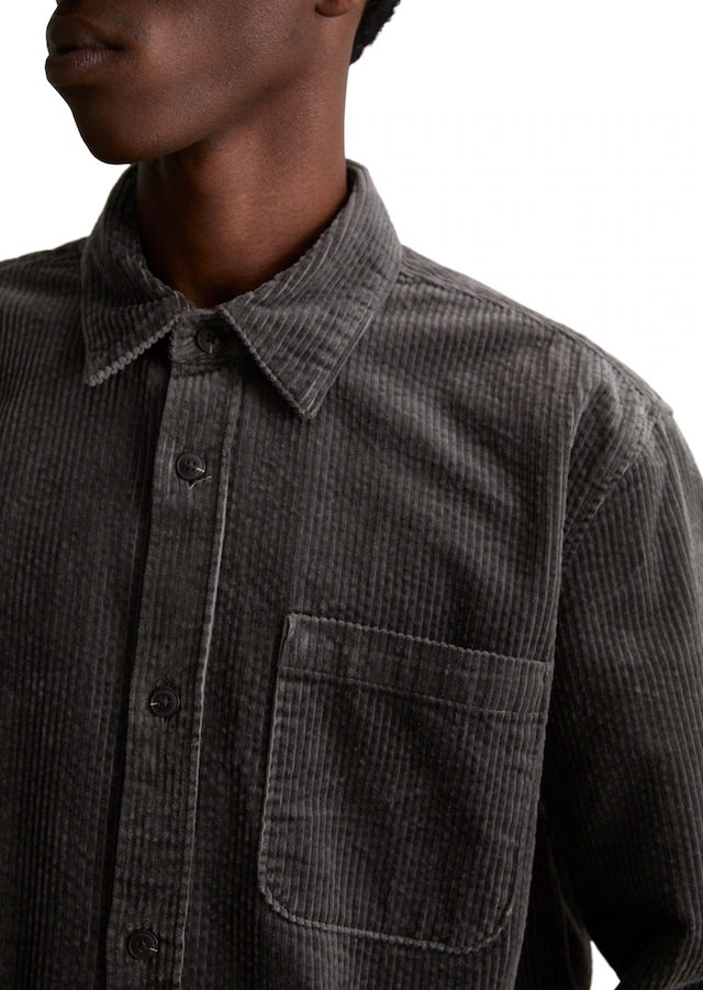 Marc O'Polo DENIM Langarmhemd »regular aus reine Bio-Baumwolle« Cordhemd