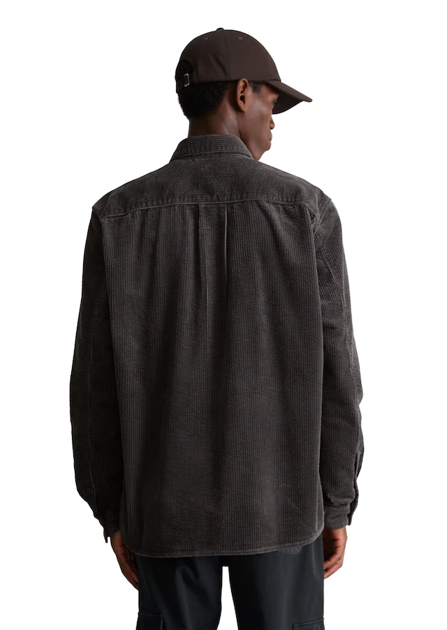 Marc O'Polo DENIM Langarmhemd »regular aus reine Bio-Baumwolle« Cordhemd