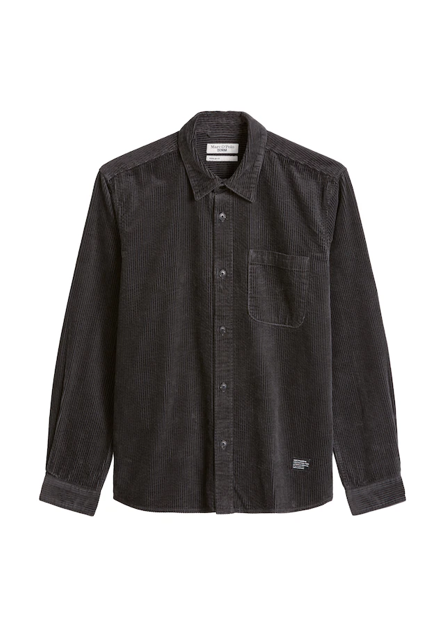 Marc O'Polo DENIM Langarmhemd »regular aus reine Bio-Baumwolle« Cordhemd