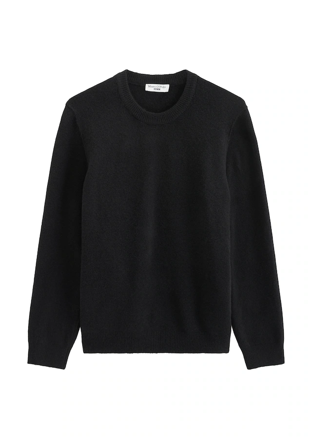 Marc O'Polo DENIM Rundhalspullover regular aus weichem Schurwoll-Mix