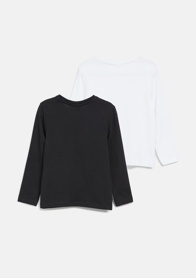 s.Oliver Junior Langarmshirt 2 2er Pack Shirt / für Boys / Rundhals