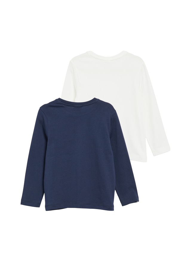 s.Oliver Junior Langarmshirt 2 2er Pack Shirt / für Boys / Rundhals