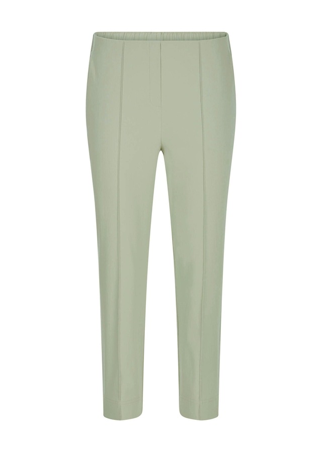 GOLDNER Stretch-Hose »Kurzgröße Elegante 7/8-Hose mit Biesen« kleiner Schlitz am Beinabschluß