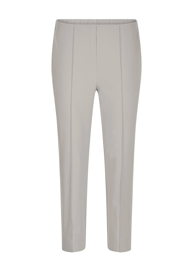 GOLDNER Stretch-Hose »Kurzgröße Elegante 7/8-Hose mit Biesen« kleiner Schlitz am Beinabschluß