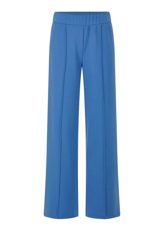GOLDNER Stoffhose »Kurzgröße Jersey-Hose mit Biesen« seitliche Eingriffstaschen
