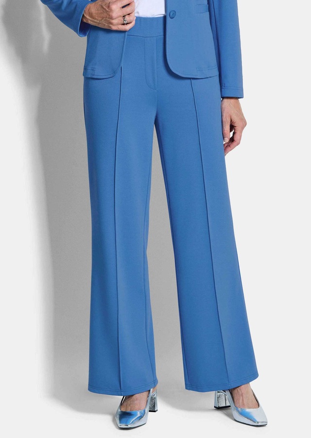 GOLDNER Stoffhose »Jersey-Hose mit Biesen« seitliche Eingriffstaschen