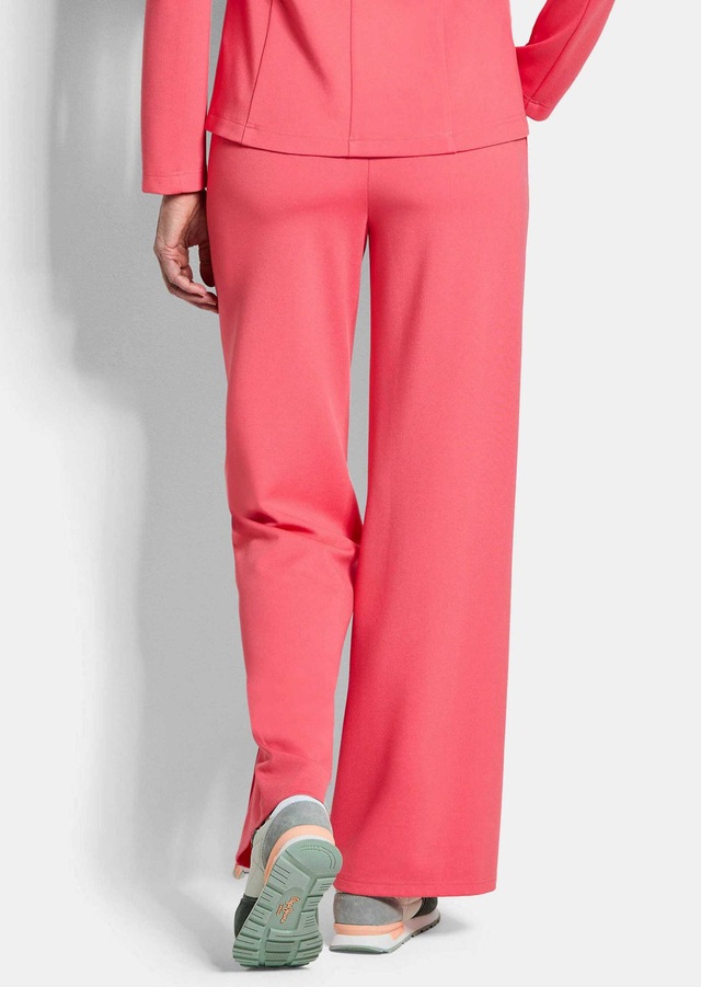 GOLDNER Stoffhose »Jersey-Hose mit Biesen« seitliche Eingriffstaschen