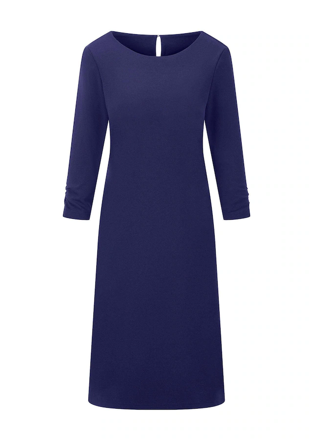 GOLDNER Etuikleid »Jerseykleid mit Krepp-Qualität« seitliche Nahttaschen