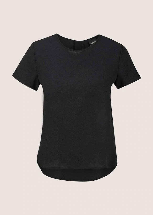 MADELEINE Shirtbluse »Blusenshirt Sommerbluse mit Reißverschluss« Reißverschluss am Rücken