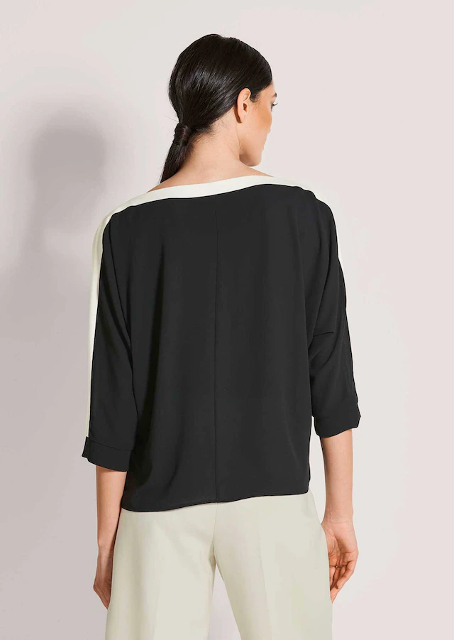 MADELEINE Langarmbluse »Blusenshirt Businessbluse im Colour Blocking-Stil« Colourblocking