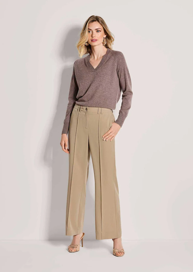 MADELEINE Stoffhose »Culotte Stoffhose mit Biesen« mit hinterem Teildehnbund