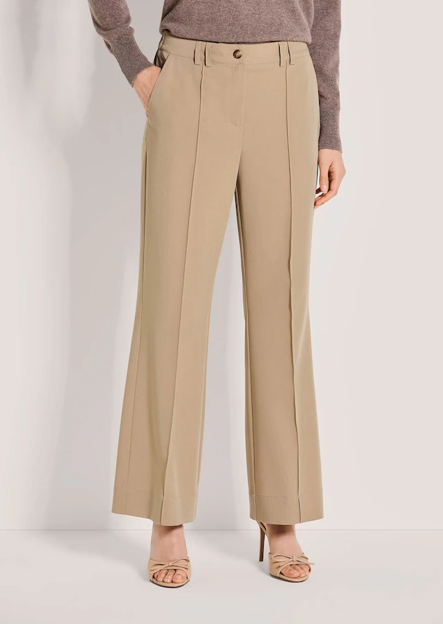 MADELEINE Stoffhose »Culotte Stoffhose mit Biesen« mit hinterem Teildehnbund
